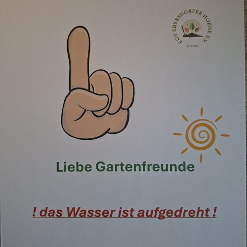 !!! Wasser marsch !!!